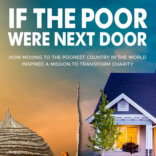 Travel book cover with the title 'If The Poor Were Next Door Book Cover'