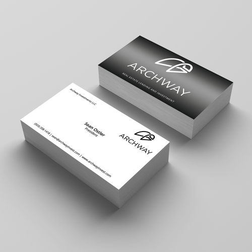 Class design with the title 'Business card concept'
