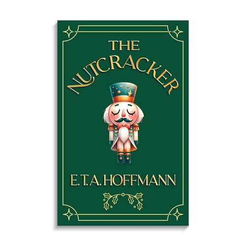 Classic book cover with the title 'The Nutcracker'