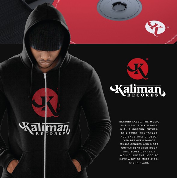 Record logo with the title 'Kaliman Records'