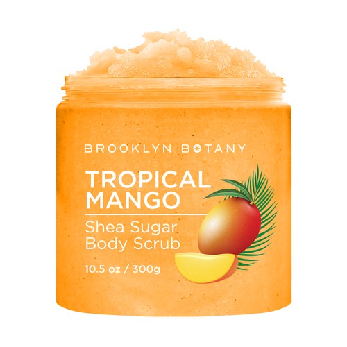 Mango design with the title 'Refresh Skincare Brand'