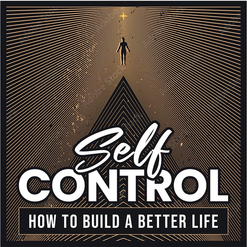 Men design with the title 'Self Control Podcast Cover'