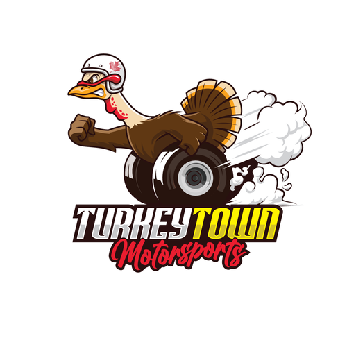 Turkey logo with the title 'A logo for Turkey Town Motorsports'