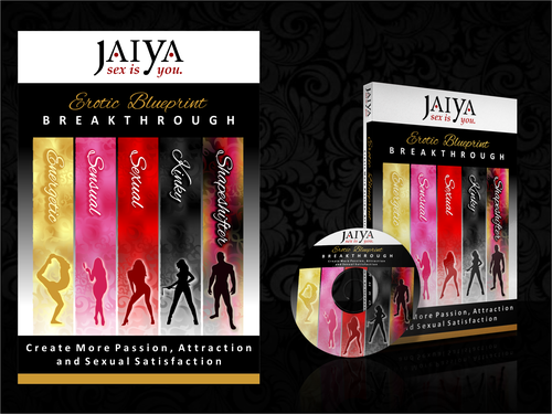 DVD cover design with the title 'Classic yet colorful design for workbook and audio series.'