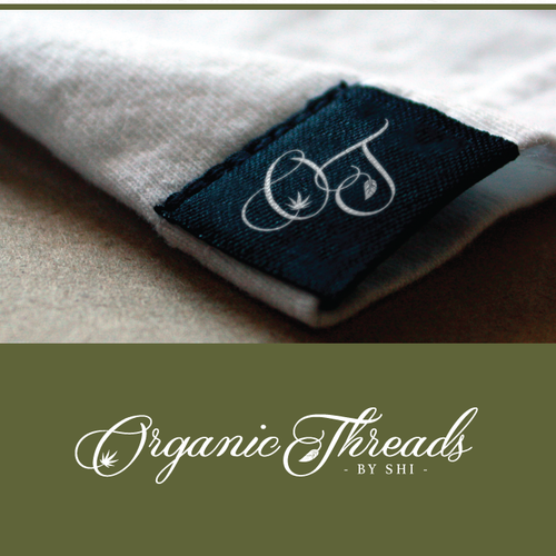 Earthy design with the title 'Organic Threads'