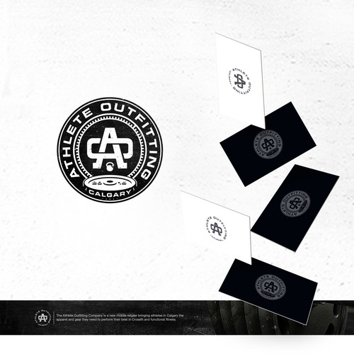 Kettlebell logo with the title 'Concept logo for Fitness gear and apparel retailer'