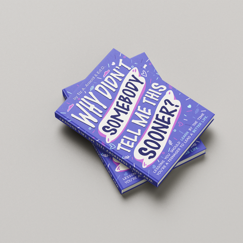 Mockup book cover with the title 'Children book cover design '