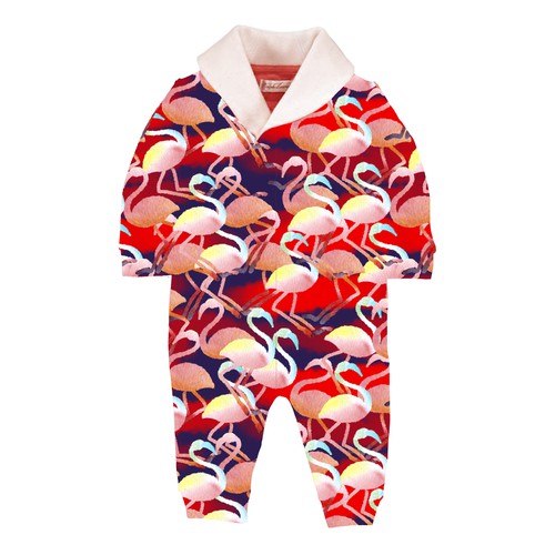 Factory design with the title 'Pattern for children's overalls.'