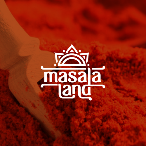 Spice logo with the title 'Design a colourful and hipster yet simple logo for an Indian inspired Canadian food truck'