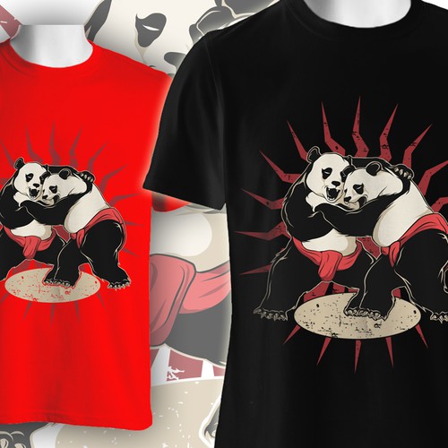 Sumo design with the title 'SUMO PANDA'