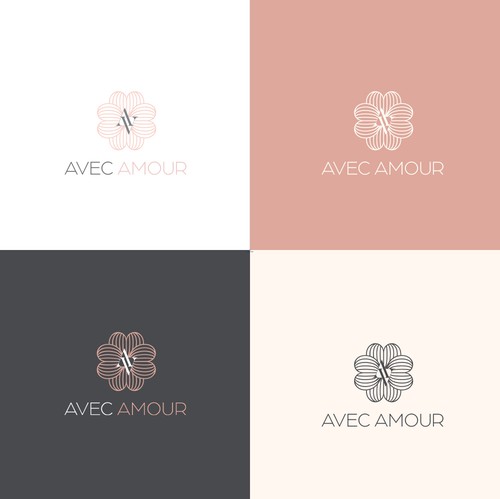 Jewelry brand with the title 'Logo Concept for the handmade jewerlly.'