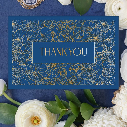 Thank you design with the title 'Thank you card'