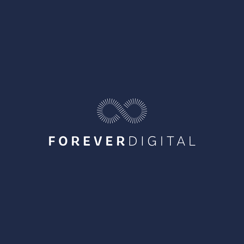 Forever logo with the title 'Forever Digital Logo'