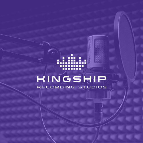 Rock brand with the title 'Kingship Recording Studios'