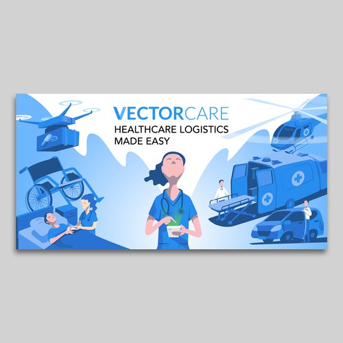 Medical artwork with the title 'Hero image'