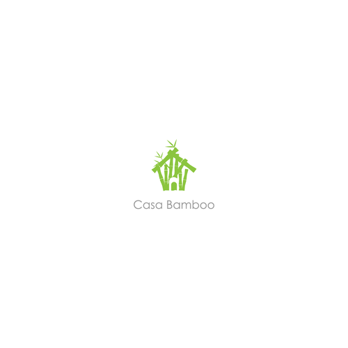 Vacation logo with the title 'Casa Bamboo'