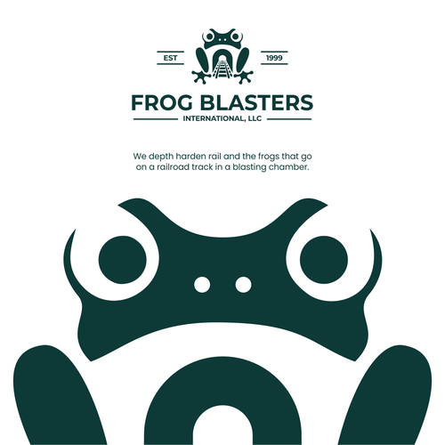 Frog brand with the title 'Frog and railway'