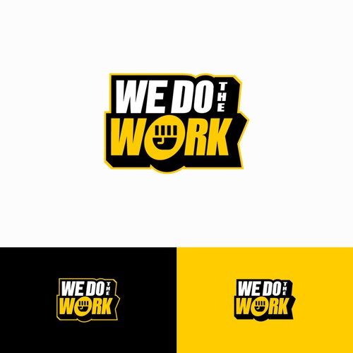 Work logo with the title 'We Do The Work'