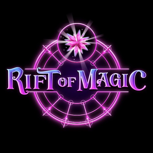 Magician logo with the title 'Rift Of Magic'