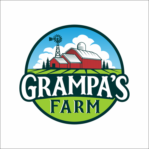 Family brand with the title 'Gramp Farm '