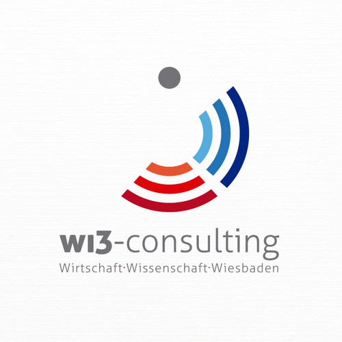 Student logo with the title 'Logo for Wi3 Consulting'