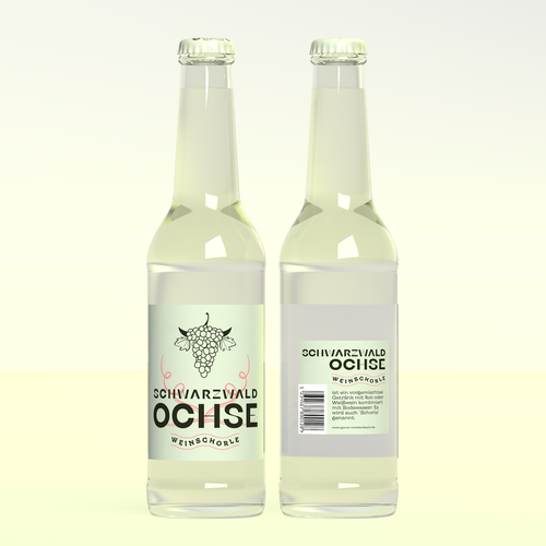 Bar packaging with the title 'Label design'