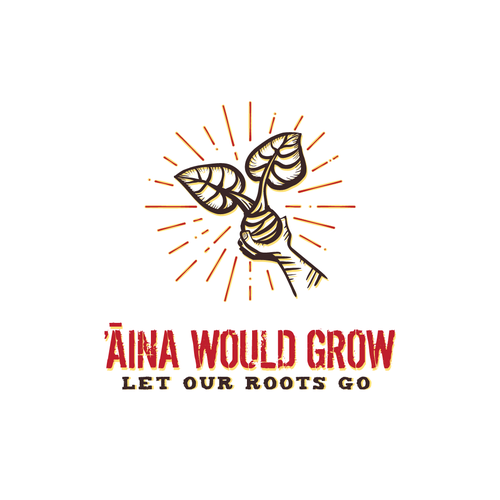 Local logo with the title 'Logo proposal for 'aina would grow'