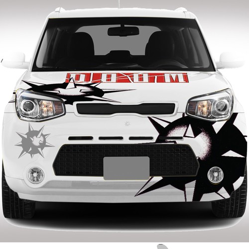 Different design with the title 'Radical wrap design'