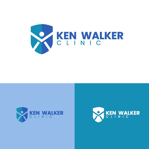 Winner logo with the title 'Rehabilitation Clinic Logo Design '