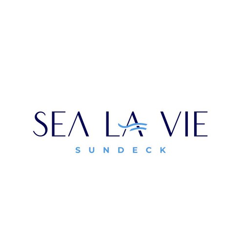 Lounge logo with the title 'Logo Creation for Sea La Vie Sundeck at The Ritz-Carlton Fort Lauderdale'