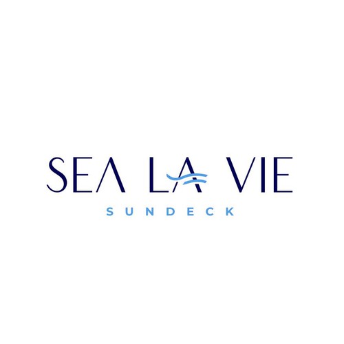 Logo with the title 'Logo Creation for Sea La Vie Sundeck at The Ritz-Carlton Fort Lauderdale'