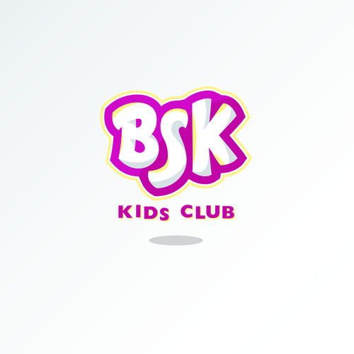 Letterfont logo with the title 'Logo for a kids club in Norway'