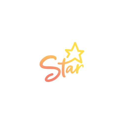 Soda logo with the title 'Creative Logo for CSD brand Star'