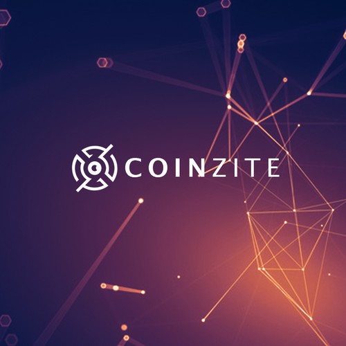 Vision design with the title 'Coinzite Logo Design'