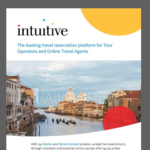 Traveling design with the title 'Flyer'