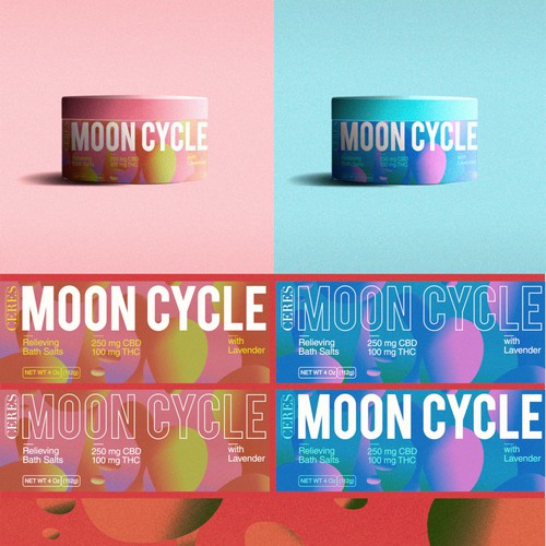 Brand packaging with the title 'Ceres Bath Salts'