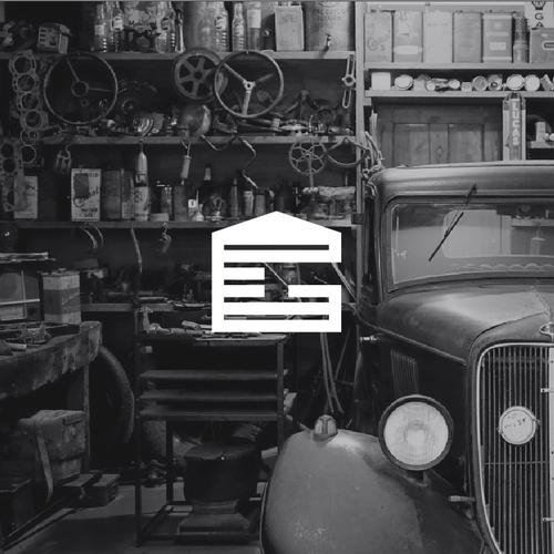 Garage design with the title 'The Garage Co.'