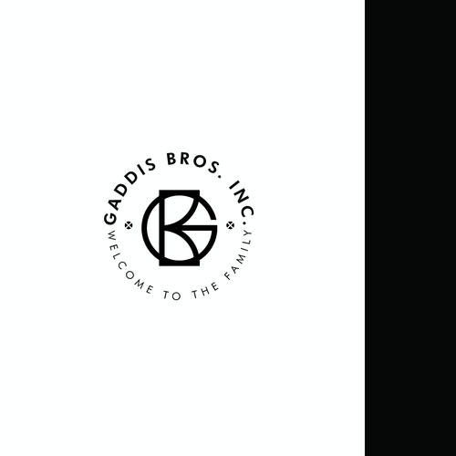 Paper brand with the title 'Elegant construction company logo'