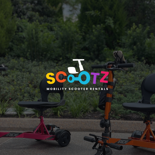 Scooter logo with the title 'Logo for Scootz'