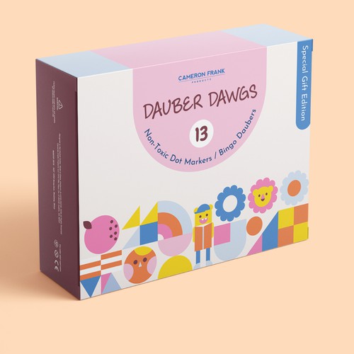 Baby packaging with the title 'Product packaging'