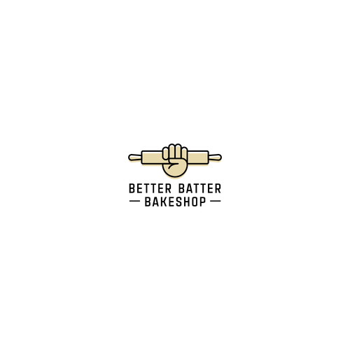 Bakeshop design with the title 'Better Batter Bakeshop'