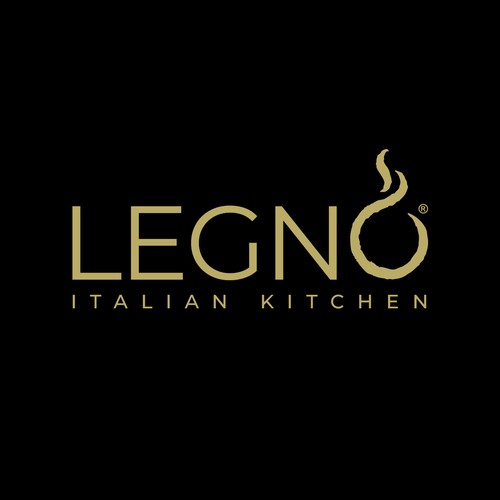 Italian logo with the title 'Italian Restaurant'