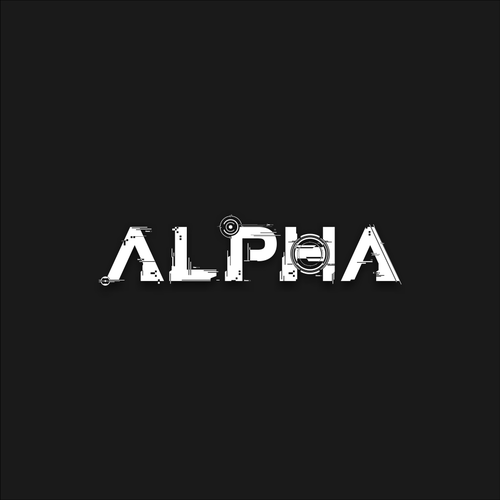 Alpha design with the title 'ALPHA'