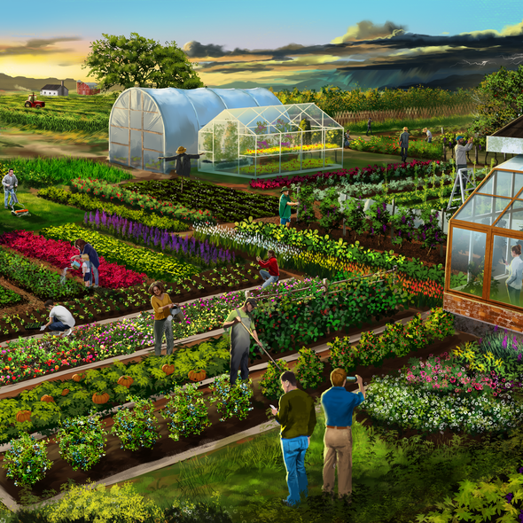 Farm website with the title 'farm'