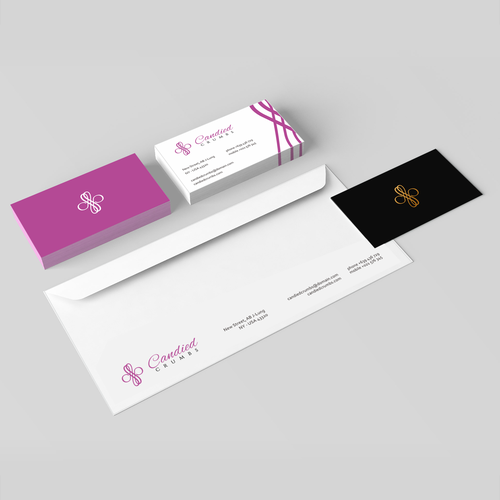 Ornamental design with the title 'Candied Crumbs'