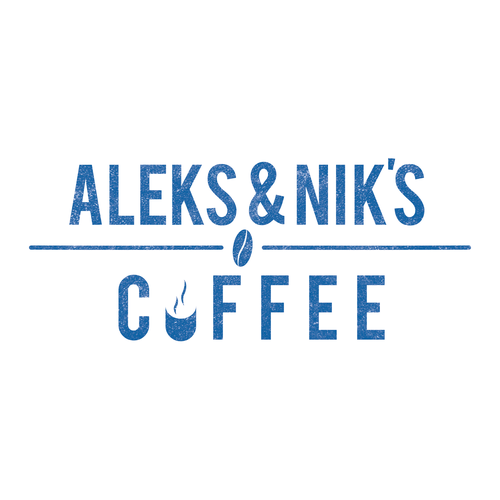 Breakfast logo with the title 'Hipster coffee bar logo'