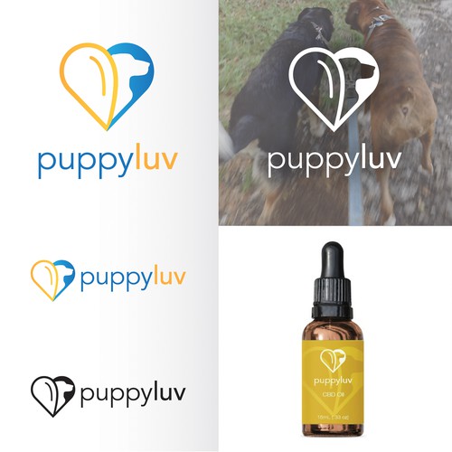 Support logo with the title 'Puppy Luv - Company Name - Entry'