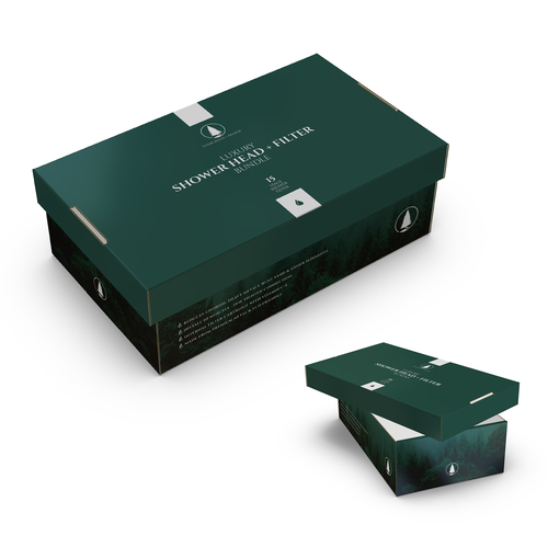 Bathroom design with the title 'Carton Packaging Design'