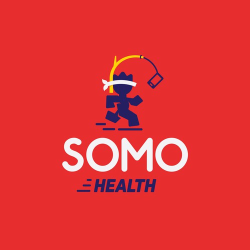 Motivational logo with the title 'Social Motivational Health'