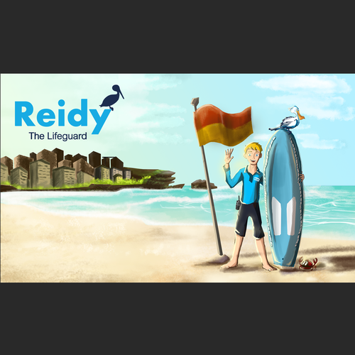 Sketch artwork with the title 'Lifeguard'